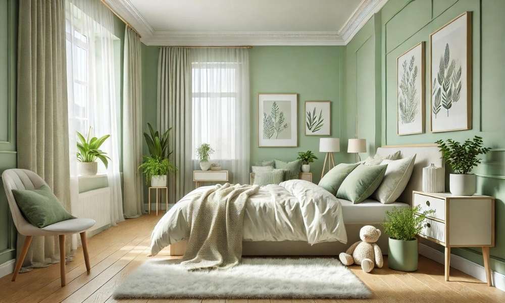 How to Decorate a Light Green Bedroom