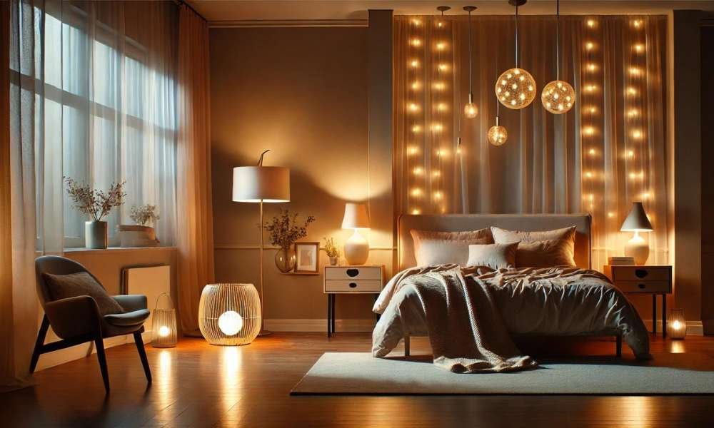 How to Light Up a Bedroom Without Ceiling Light