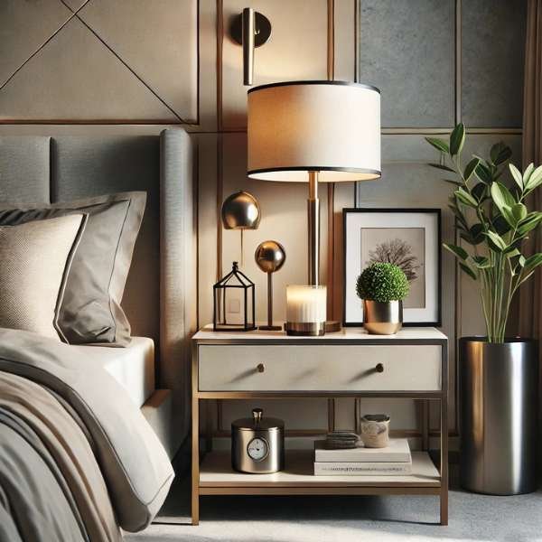 Lighting Ideas for Your Nightstand Bedside Table Nightstand Decor Ideas