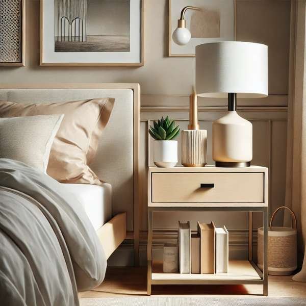 Choosing the Perfect Bedside Table Nightstand Decor Ideas