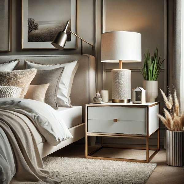 Matching Your Bedside Table to the Room’s Vibe  Nightstand Decor Ideas