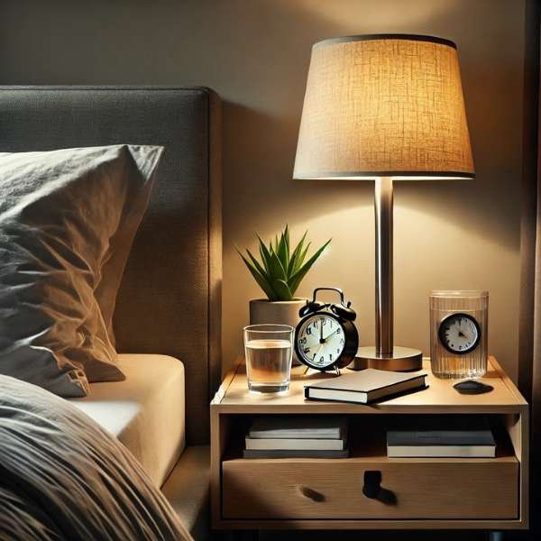 Top Nightstand Essentials Bedside Table Nightstand Decor Ideas