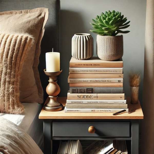 Decorating with Books and Magazines