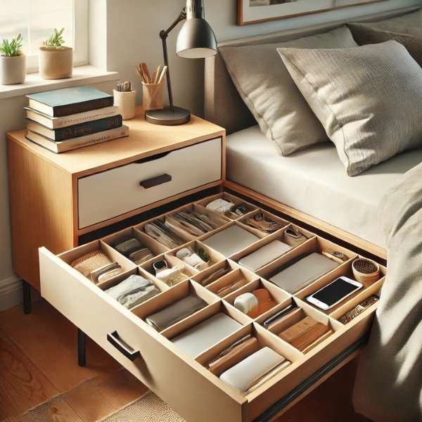 Drawer Dividers: The Secret Weapon How to Organize Nightstand Drawers