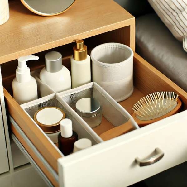 Organizing Personal Care Items: Keep It Tidy How to Organize Nightstand Drawers