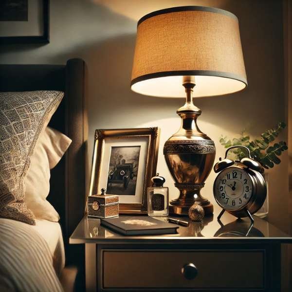 Adding Personal Touches: Frame It with Sentiment Decorate a Nightstand with a Lamp 